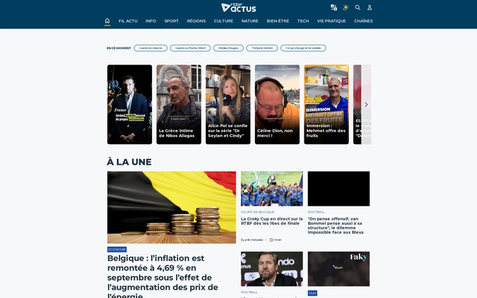Aperçu de rtbf